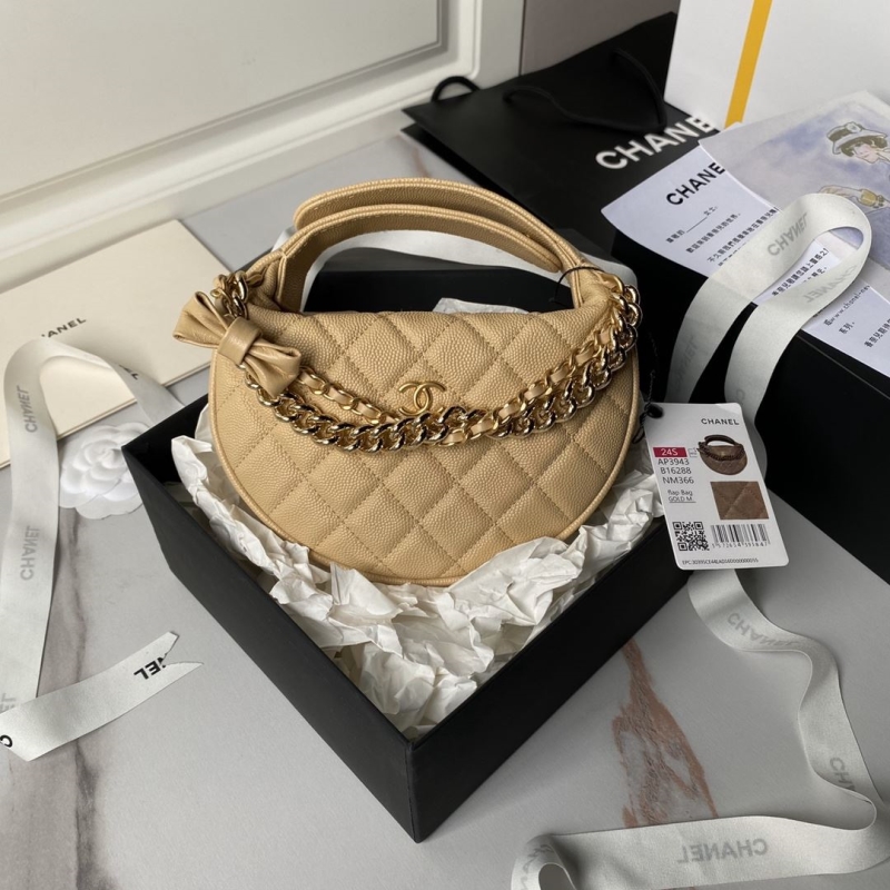 Ch*el top handle bags